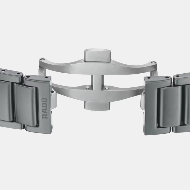 Rado True Round 40mm Le Corbusier Grey Ceramic Automatic Watch