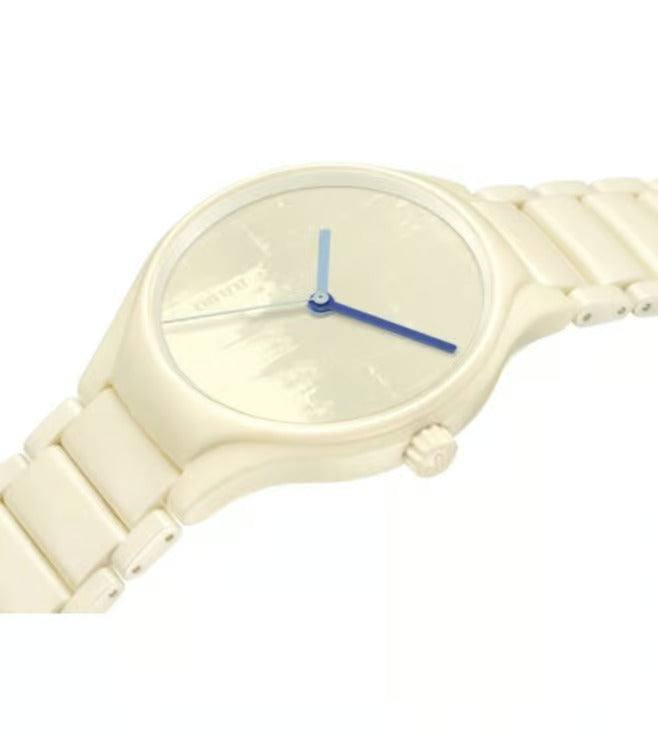 Rado True Round 40mm Le Corbusier White Ivory Ceramic Automatic Watch
