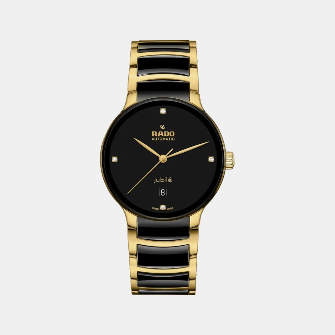 Rado Centrix 39.5mm Black Diamond Dial Automatic Watch (R30008712)