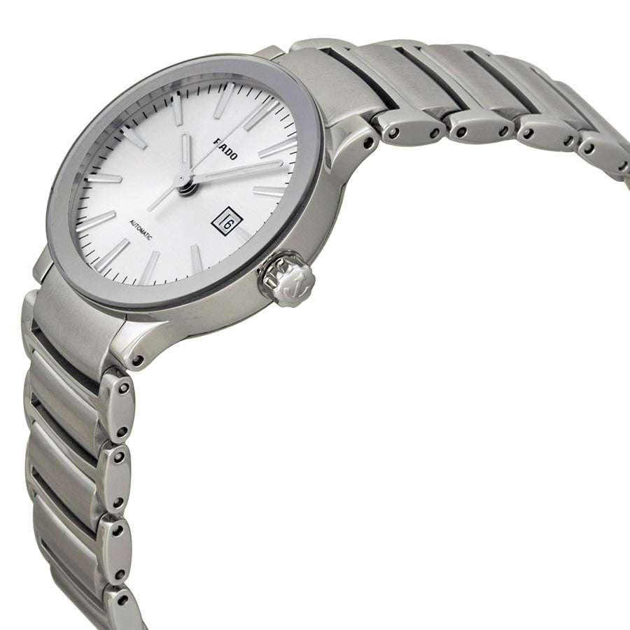 Rado Centrix Automatic 28mm Silver Dial Stainless Steel Ladies Watch R30940103
