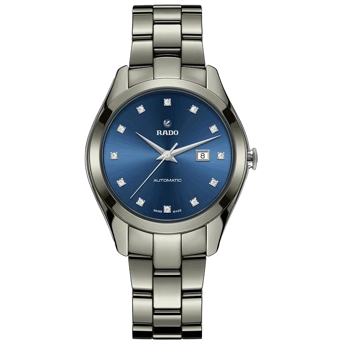 Rado HyperChrome 1314 Limited Edition 36mm Blue Dial Plasma Ceramic Ladies Watch R32041702