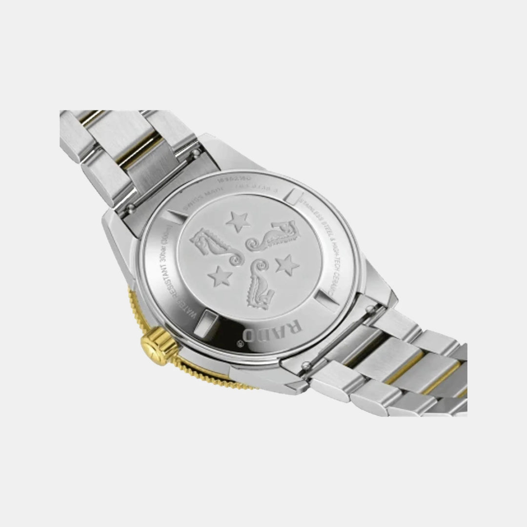 Rado Captain Cook Automatic 42mm Green Gradient Dial Two-Tone Men&