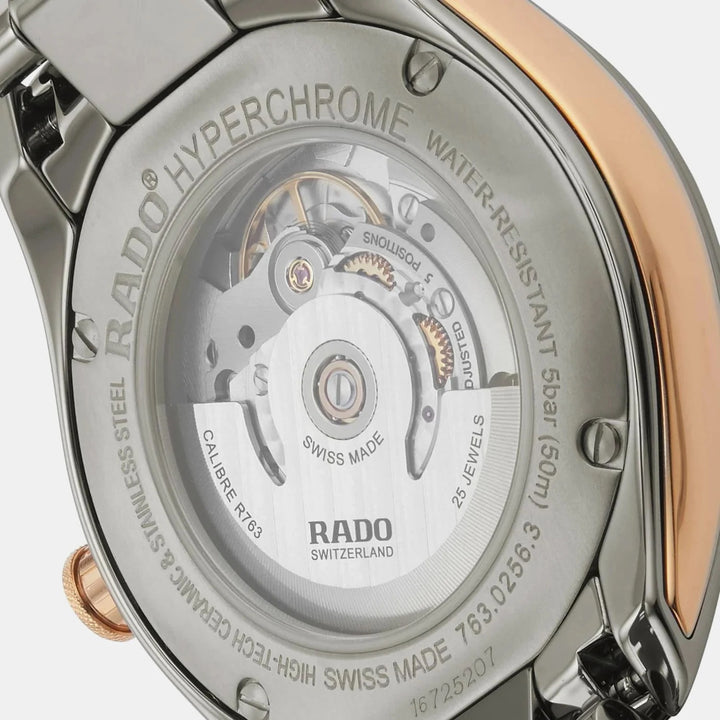 Rado HyperChrome Automatic Diamonds 42mm Turquoise Plasma Ceramic Unisex Watch R32256712