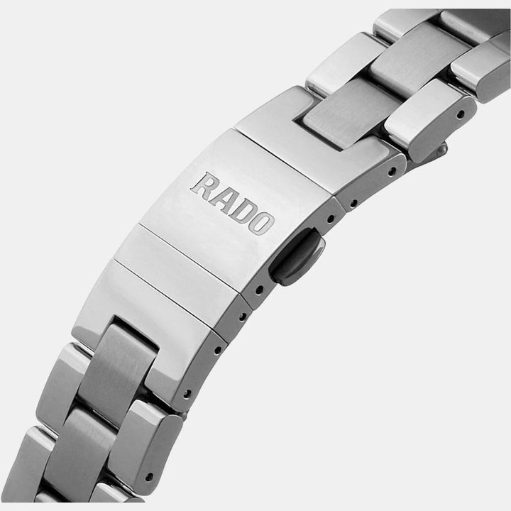 Rado HyperChrome Chronograph 44.9mm Silver Dial Black Ceramic Bezel Men&