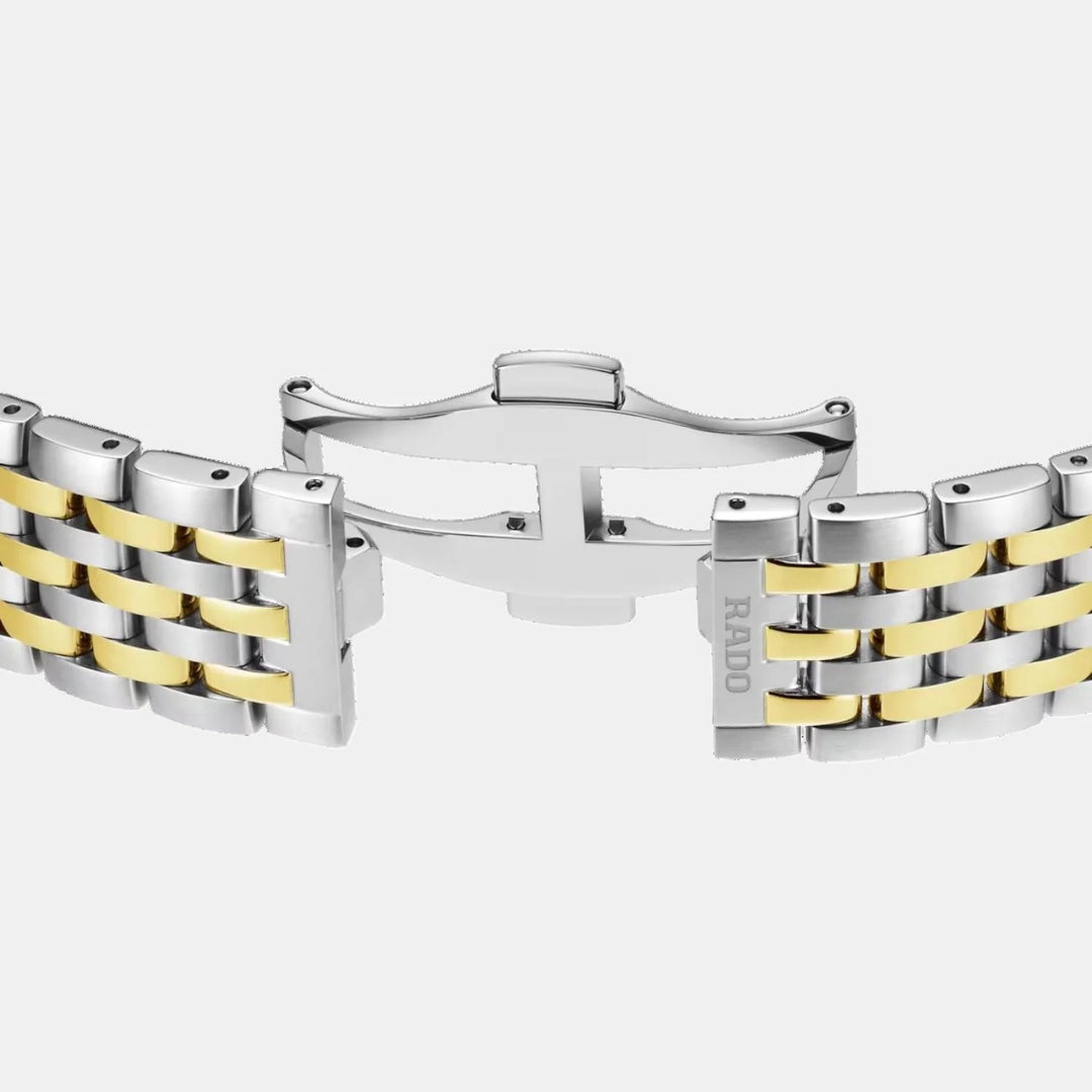 Rado Florence Automatic 39mm Yellow Gold Embossed Dial Unisex Watch R48903253