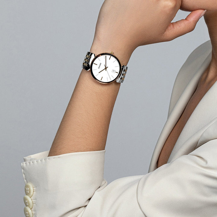 Rado Florence 38mm White Dial Stainless Steel Quartz Unisex Watch R48912023