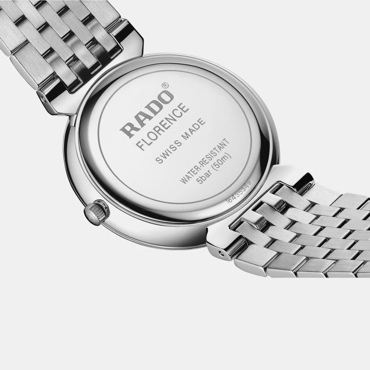 Rado Florence 38mm Green Dial 12 Diamonds Yellow Gold Quartz Unisex Watch R48912773