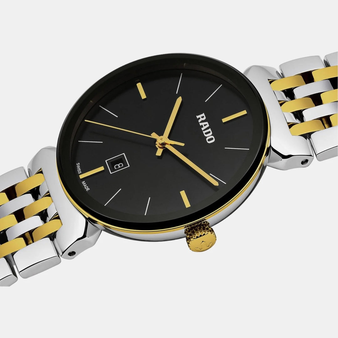 Rado Florence 30mm Champagne Dial Rose Gold Two-Tone Quartz Ladies Watch R48913153