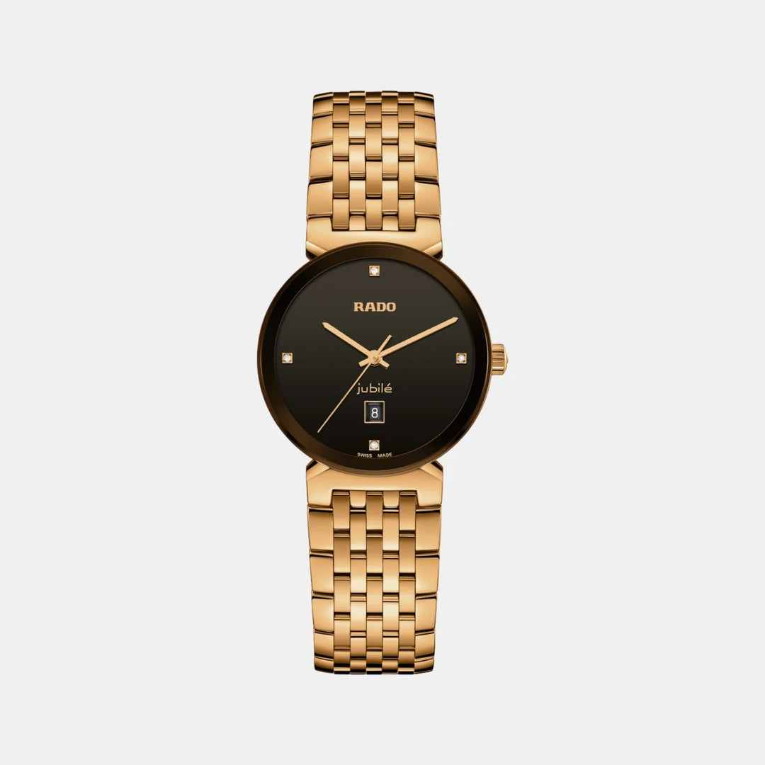 Rado Florence 30mm White Dial 4 Diamonds Stainless Steel Quartz Ladies Watch R48917703