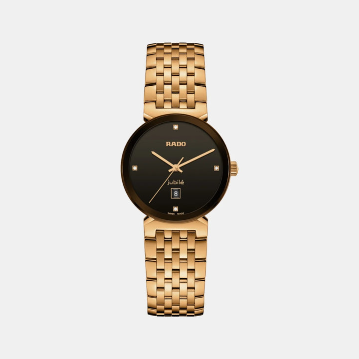 Rado Florence 30mm White Dial 4 Diamonds Stainless Steel Quartz Ladies Watch R48917703