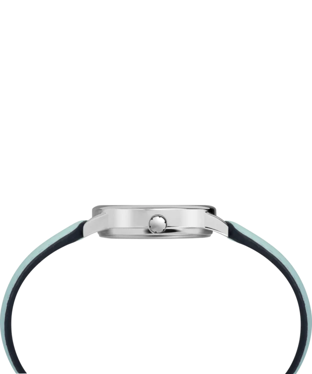 Timex Easy Reader Color Pop 30mm White Dial Blue Strap Women&