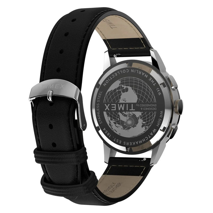 Timex Marlin Watch TW6A01200UJ for Men – Chronograph Leather