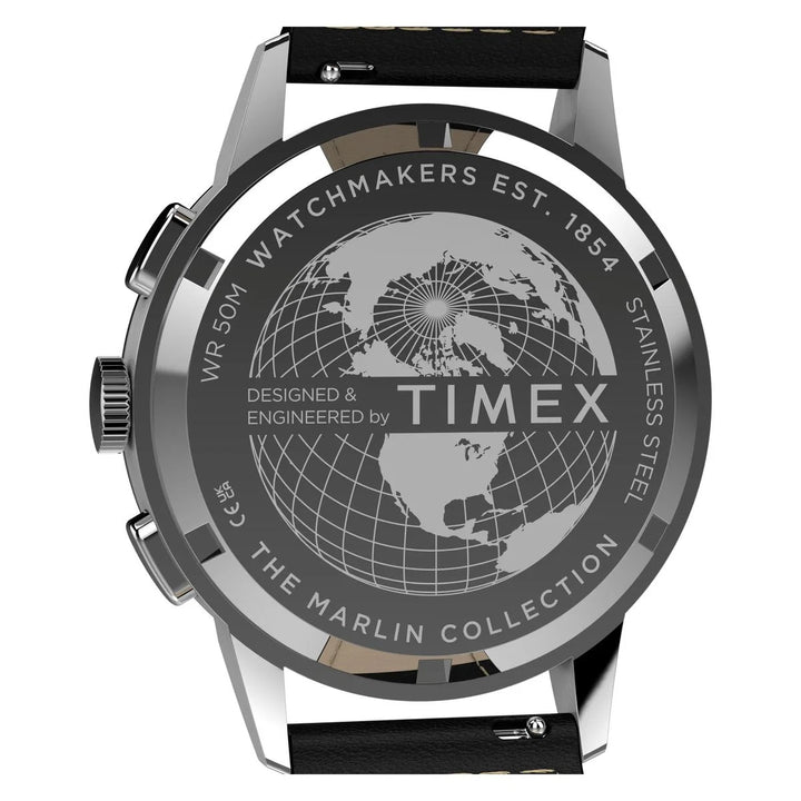 Timex Marlin Watch TW6A01200UJ for Men – Chronograph Leather