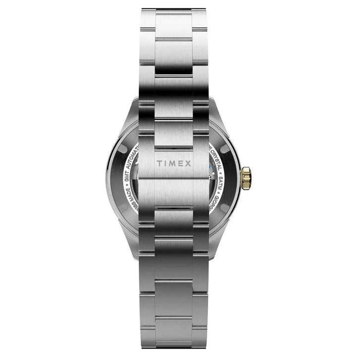 Timex Atelier Watch TW6A072004A for Men – Analog (GMT) Stainless Steel