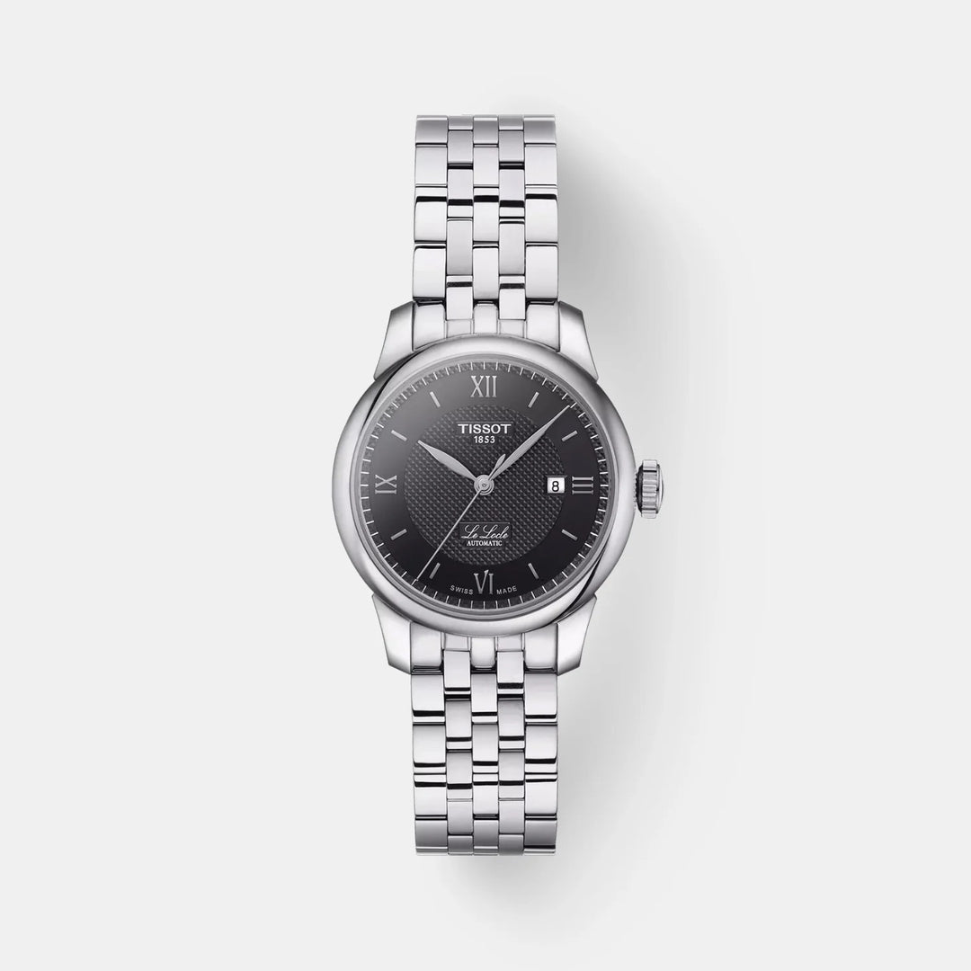 Tissot Le Locle Automatic Lady Watch – 29mm Black Dial | T0062071105800