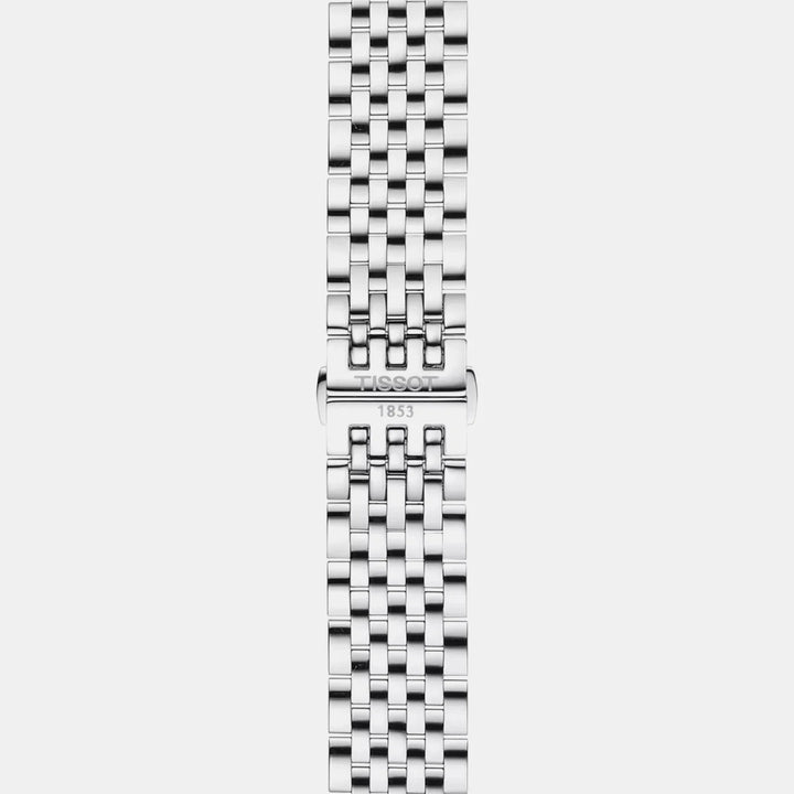 Tissot Tradition Quartz Watch – 42mm Silver Dial Steel Bracelet