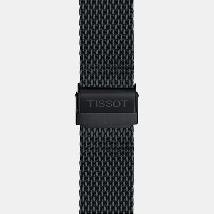 Tissot PR 100 Quartz Chronograph Watch – 41mm Black Dial Black PVD Steel Bracelet