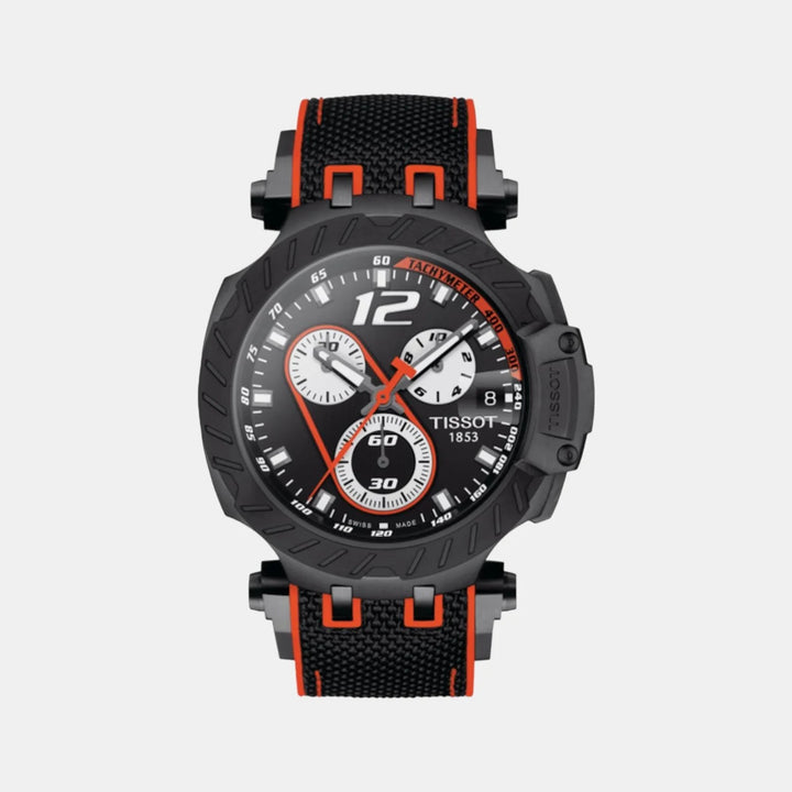 Tissot T-Race Marc Marquez Limited Edition Chronograph Watch – Black Dial Red Accents