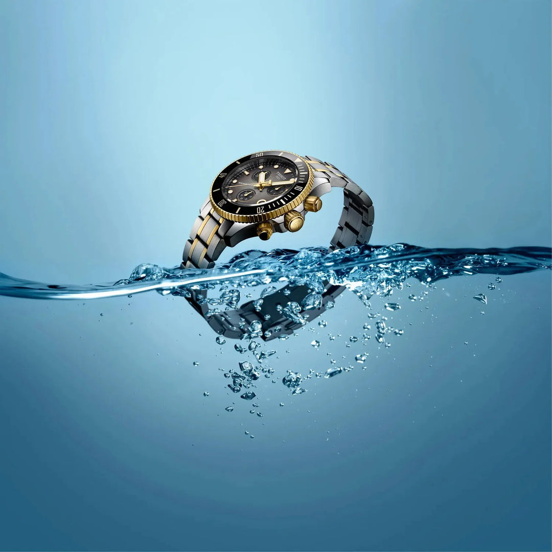 Tissot Seastar 1000 Quartz Chronograph Watch – 38mm Grey Dial Steel Bracelet