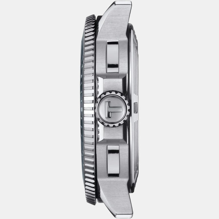 Tissot Seastar 1000 Powermatic 80 Watch – 43mm Grey Dial Steel Bracelet