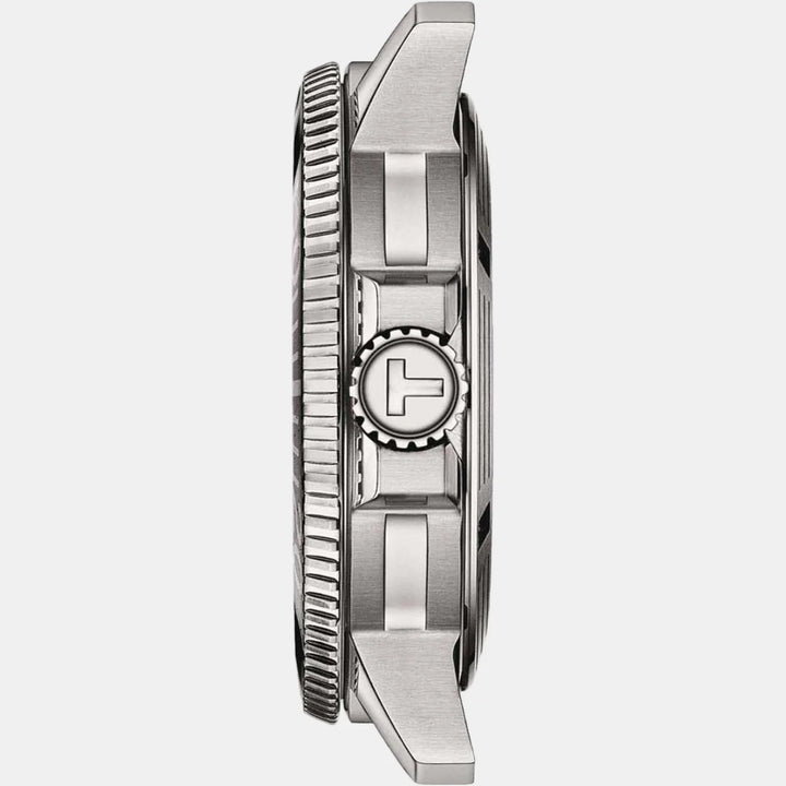 Tissot Seastar 1000 Powermatic 80 Watch – 43mm Blue Dial Steel Bracelet