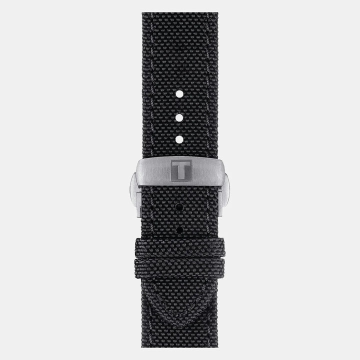 Tissot Seastar 1000 Powermatic 80 Watch – 43mm Black Dial Black Fabric Strap