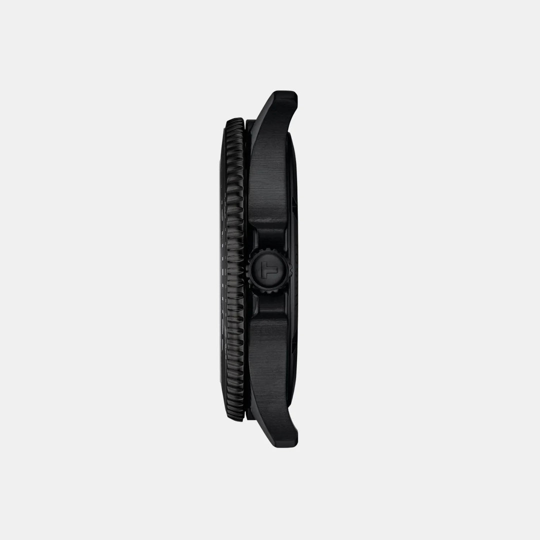 Tissot Seastar 1000 Quartz Watch – 40mm Black Dial Black PVD Bracelet