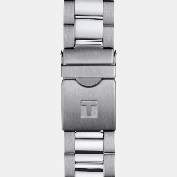 Tissot Seastar 1000 Quartz Chronograph Watch – 45.5mm Green Dial Steel Bracelet