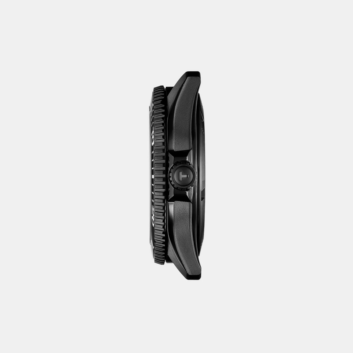 Tissot Seastar 1000 Powermatic 80 Watch – 40mm Blue Dial Rubber Strap