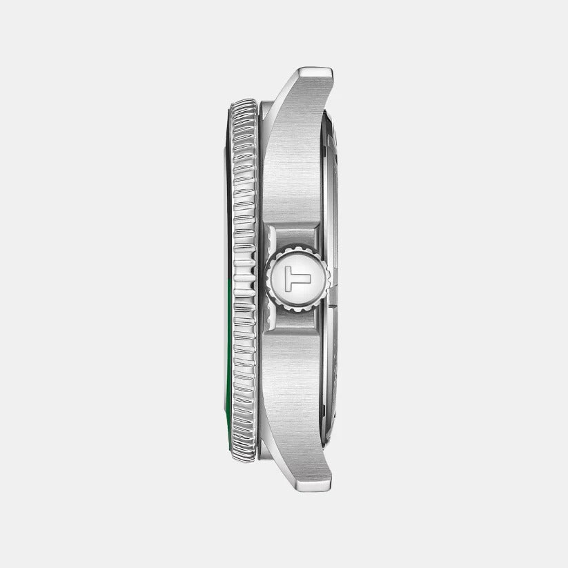 Tissot Seastar 1000 GMT Quartz Watch – 40mm Black Dial Steel Bracelet