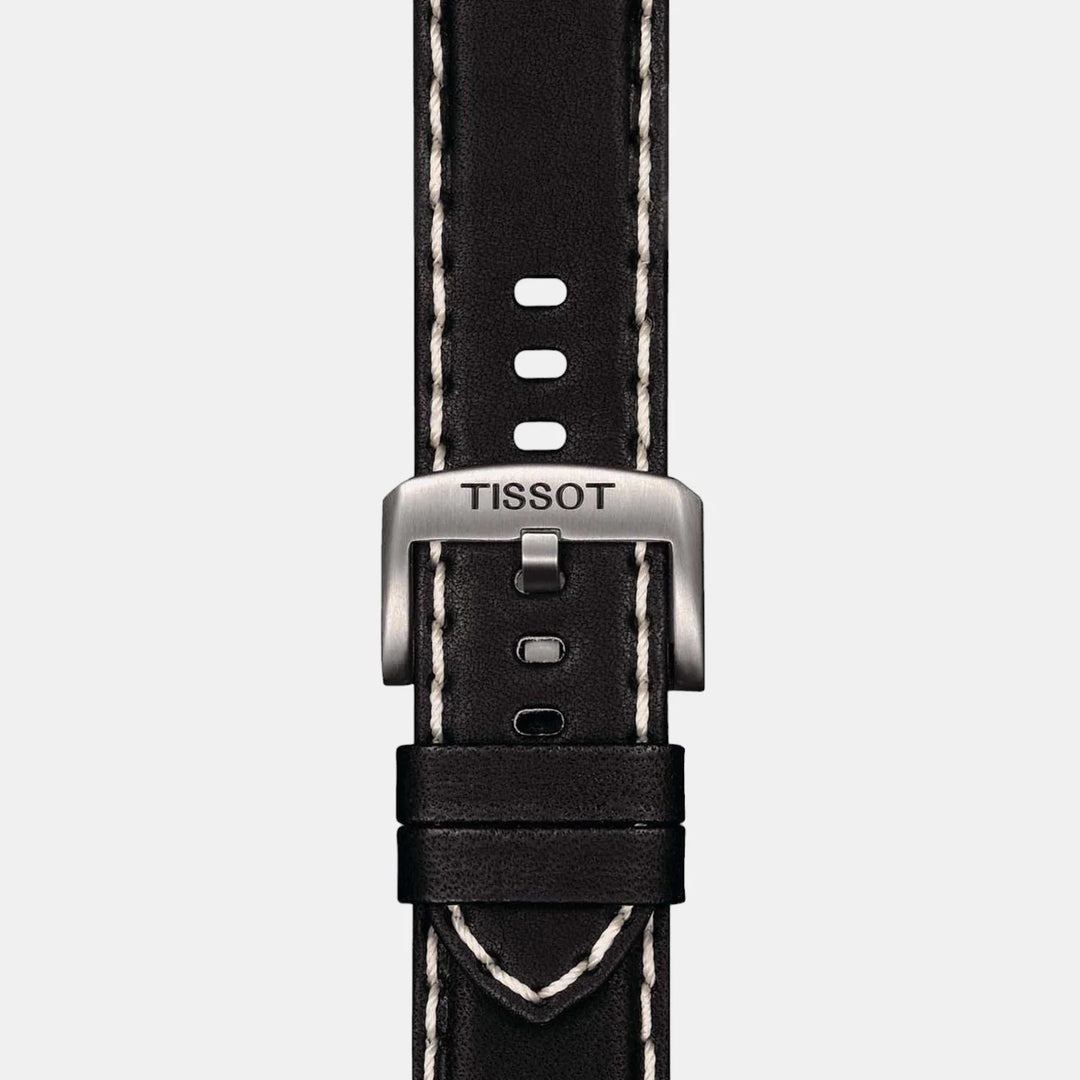 Tissot Supersport Gent Watch – 44mm Blue Dial Blue Leather Strap