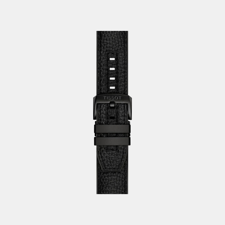 Tissot Supersport NBA 2025 Special Edition Chronograph Watch – 45.5mm Black Dial Black Leather Strap