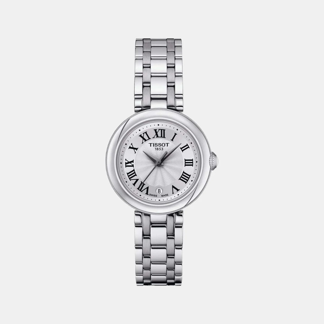 Tissot Bellissima Small Lady Watch – 26mm Silver Dial Steel Bracelet