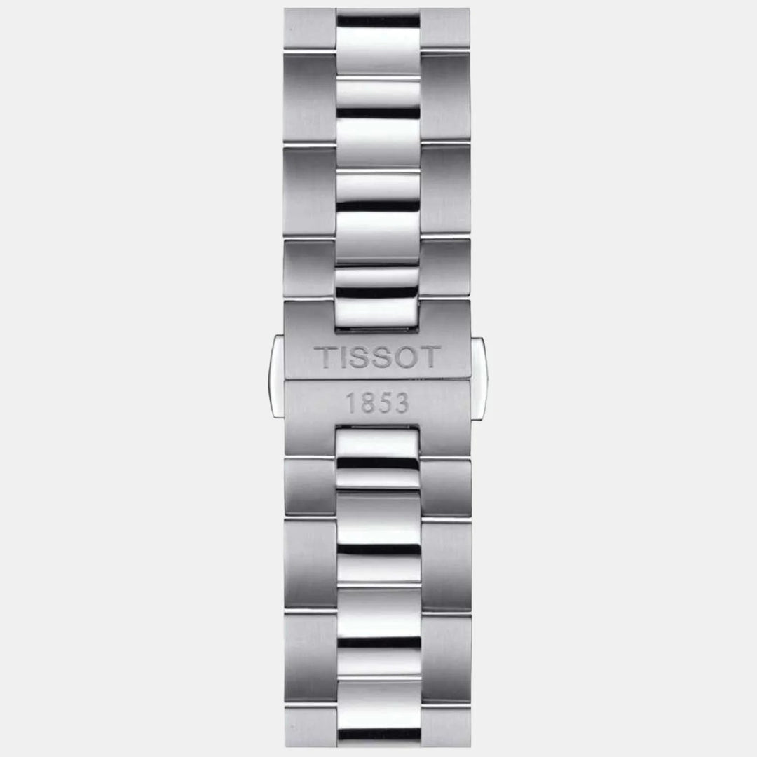 Tissot Gentleman Powermatic 80 Open Heart Automatic Watch – 40mm Blue Dial Steel Bracelet