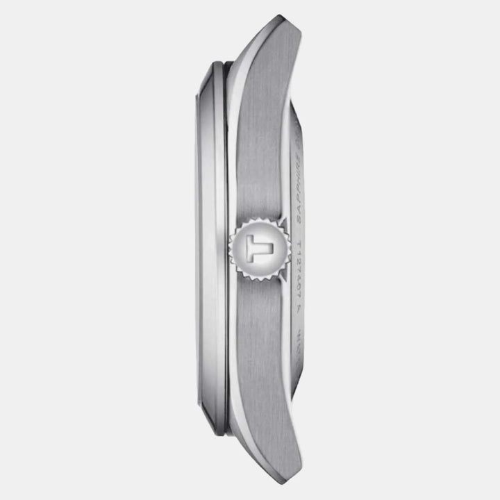 Tissot Gentleman Powermatic 80 Open Heart Automatic Watch – 40mm Blue Dial Steel Bracelet
