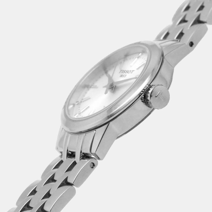 Tissot Classic Dream Lady Watch – 28mm Silver Dial Steel Bracelet