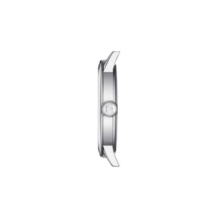 Tissot Classic Dream Gent Watch – 42mm Black Dial Black Leather Strap