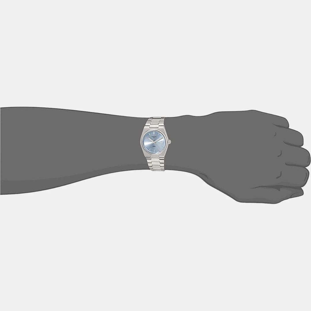 Tissot PRX 35mm Quartz Watch – Ice Blue Dial
