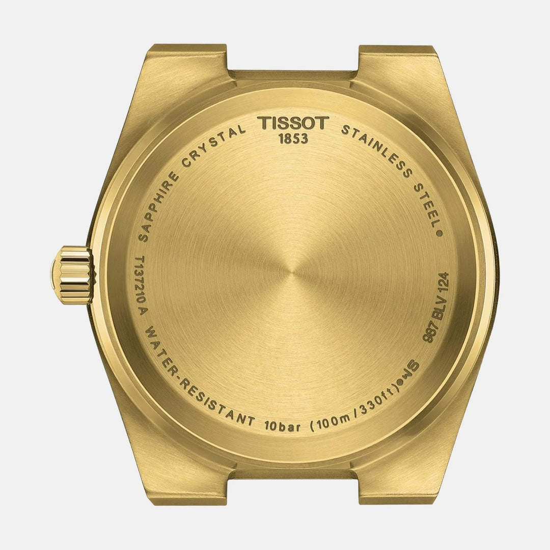 Tissot PRX 35mm Quartz Watch – Champagne Dial Rose Gold PVD