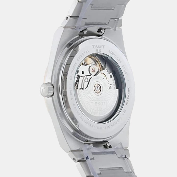 Tissot PRX Powermatic 80 40mm Automatic Watch – Silver Dial Two-Tone Gold