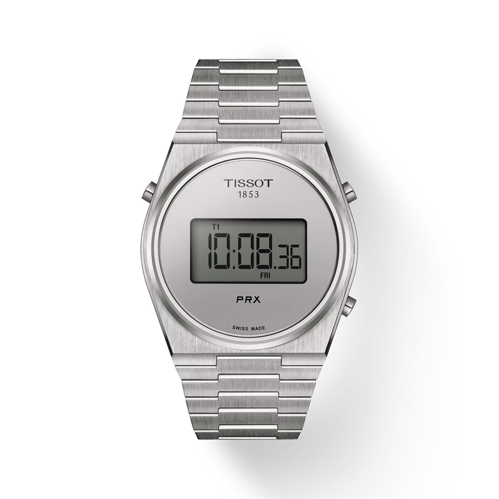Tissot PRX 40mm Digital Quartz Watch – Silver