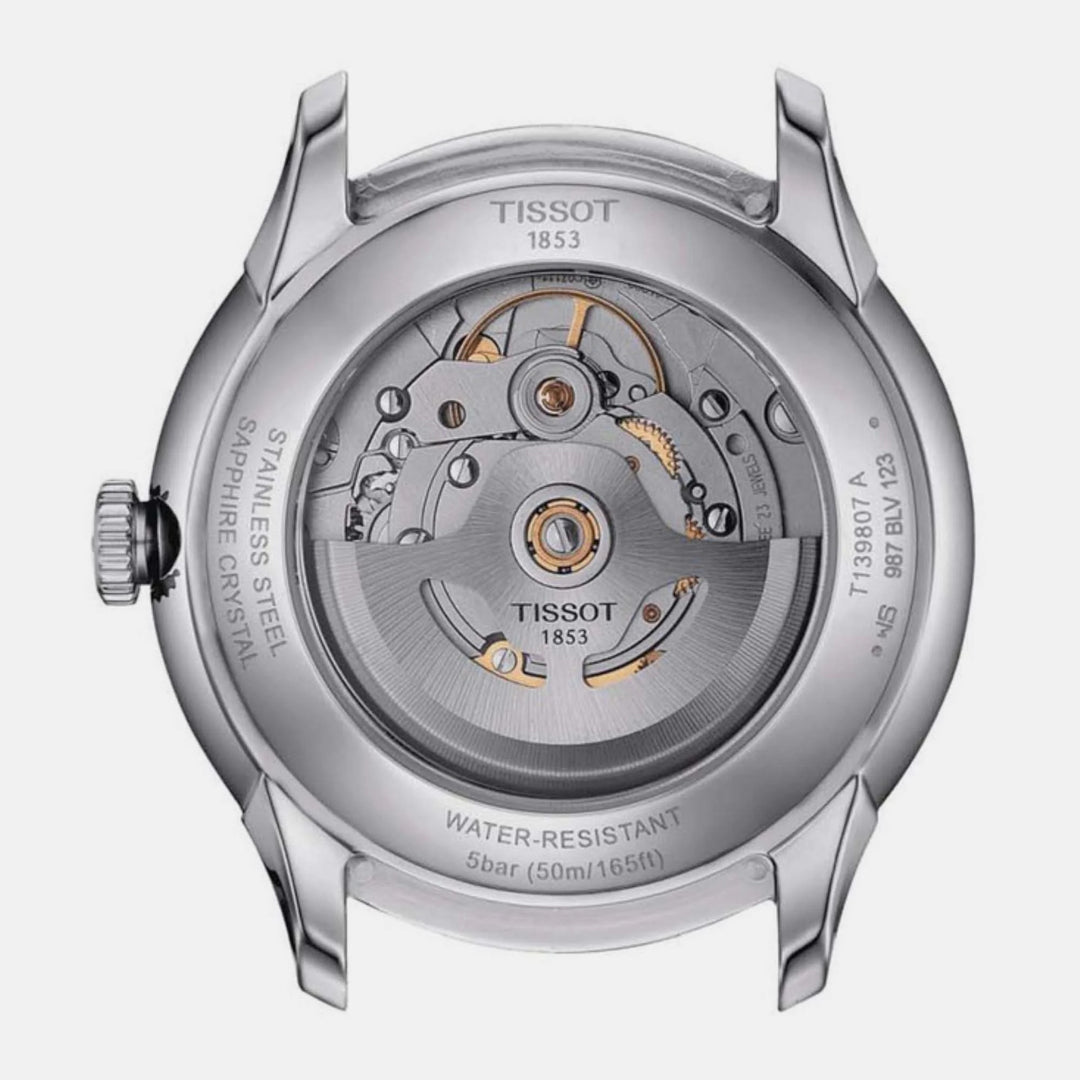 Tissot Chemin des Tourelles 39mm Powermatic 80 Watch – Silver Dial