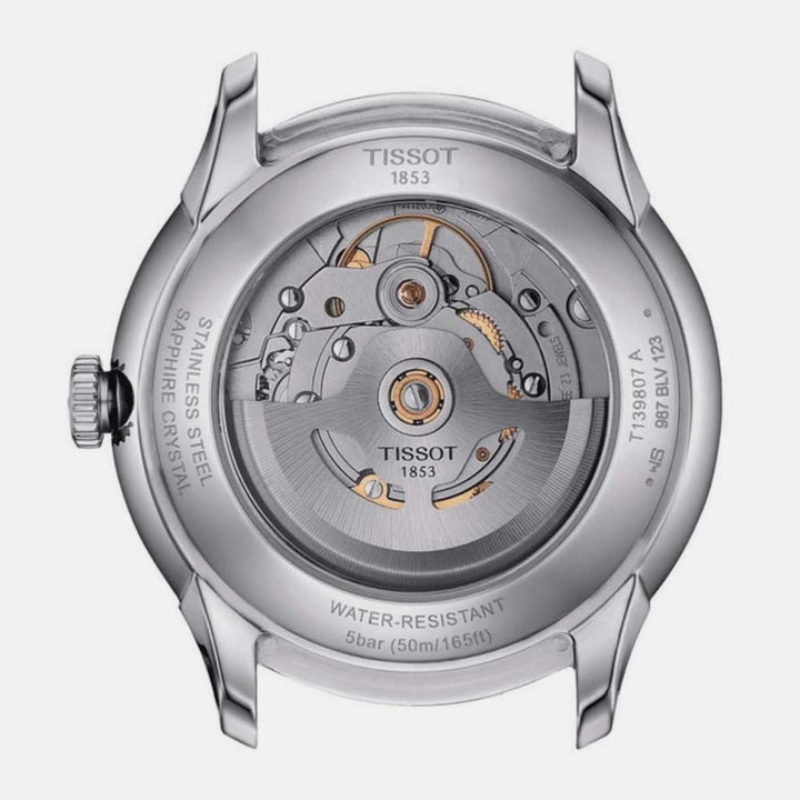 Tissot Chemin des Tourelles 39mm Powermatic 80 Watch – Silver Dial