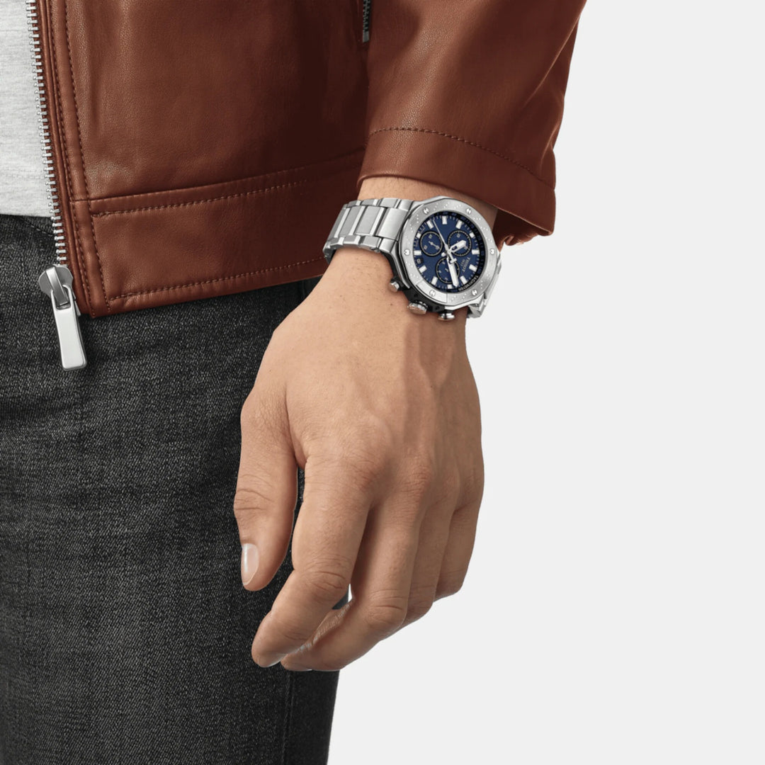 Tissot T-Race Chronograph 45mm Quartz Watch – Blue Dial