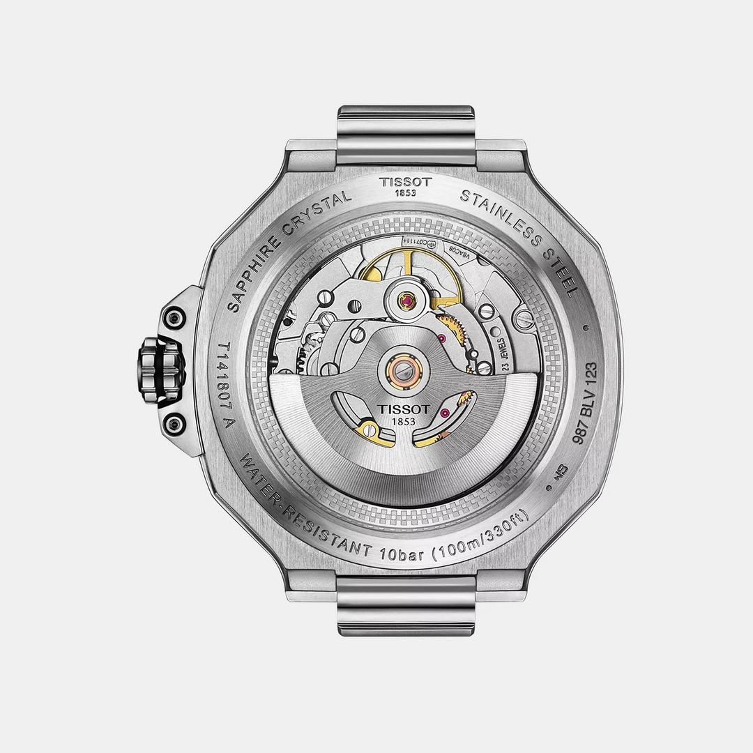 Tissot T-Race Powermatic 80 41mm Automatic Watch – Black Dial
