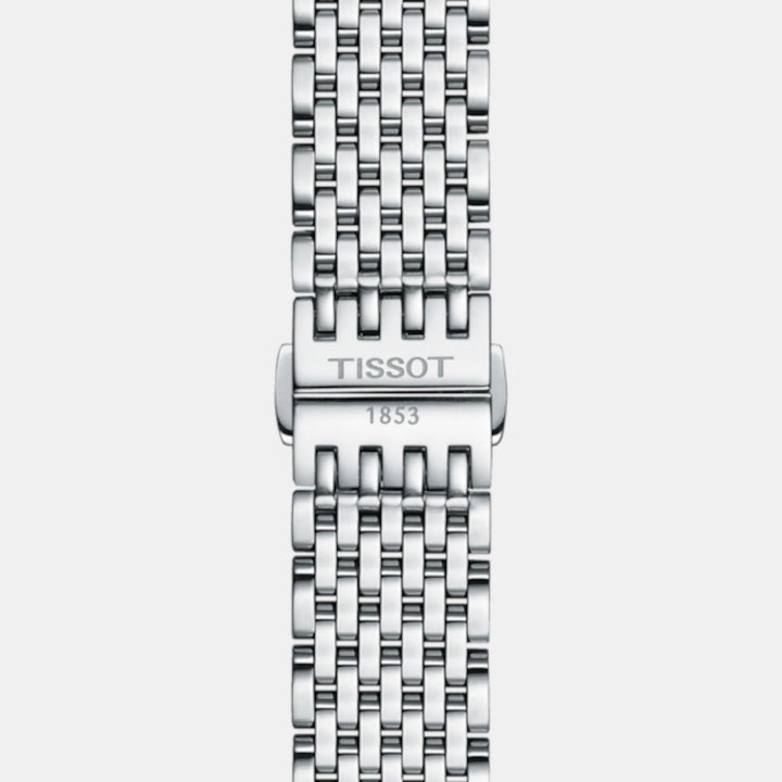 Tissot Everytime 34mm Quartz Watch – Silver Dial Steel Mesh
