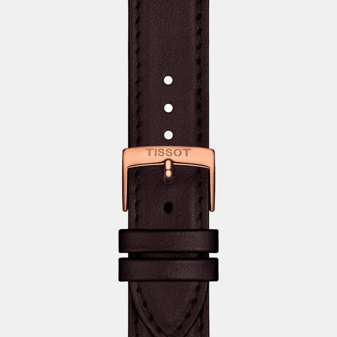 Tissot Everytime 40mm Quartz Watch – Silver Dial Rose Gold Mesh