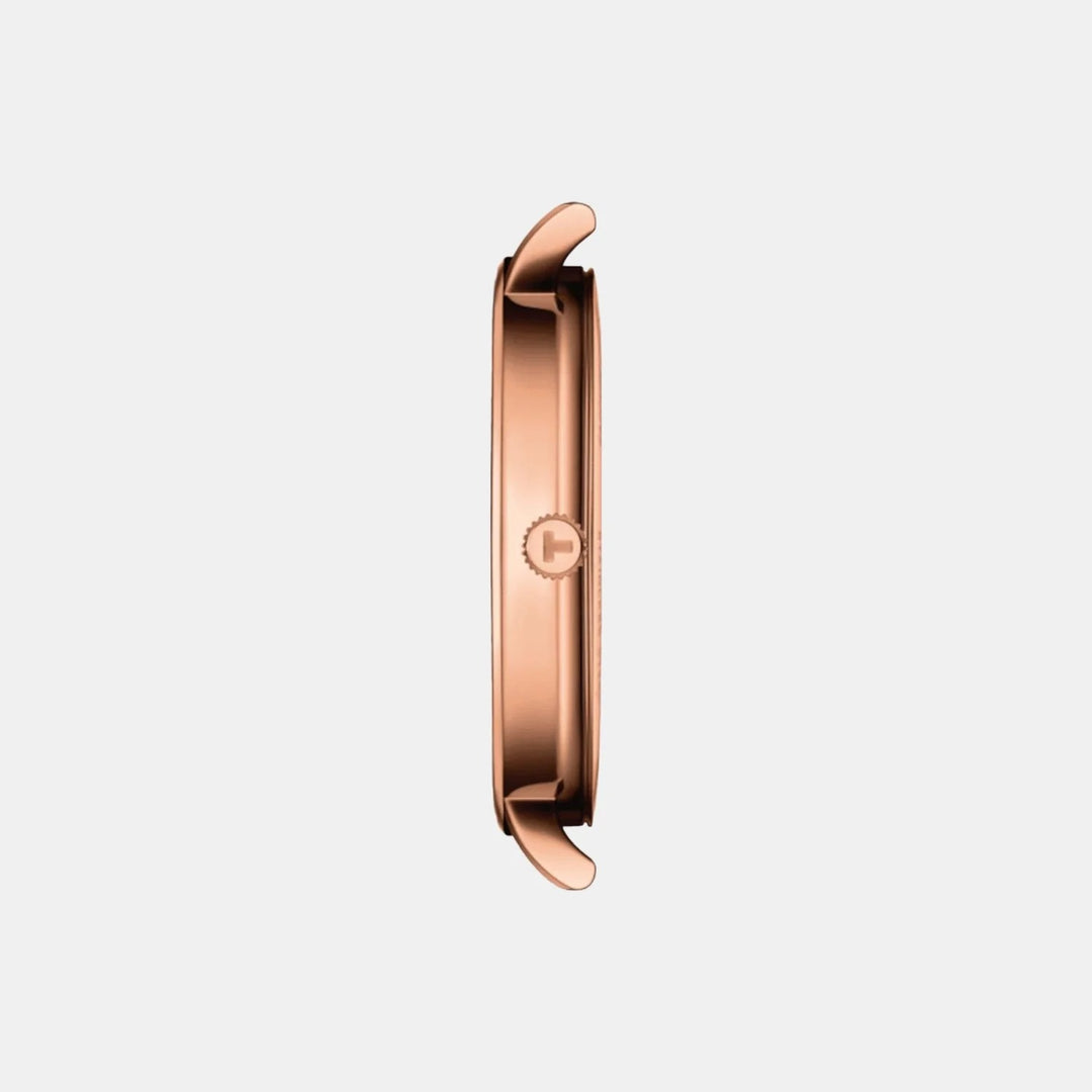 Tissot Everytime 40mm Quartz Watch – Silver Dial Rose Gold Mesh