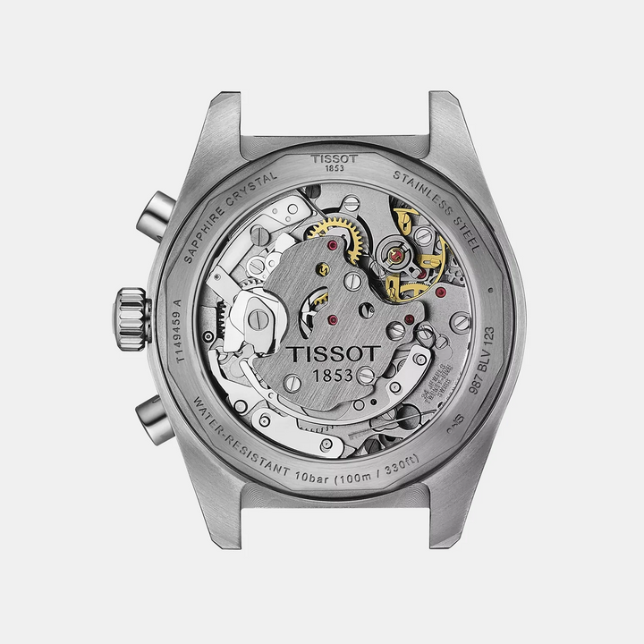 Tissot PR516 Mechanical Chronograph 40mm Watch – Black Dial Two-Tone