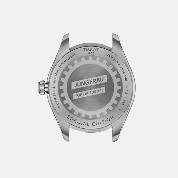 Tissot PR 100 34mm Jungfraubahn Special Edition Watch – Silver Dial